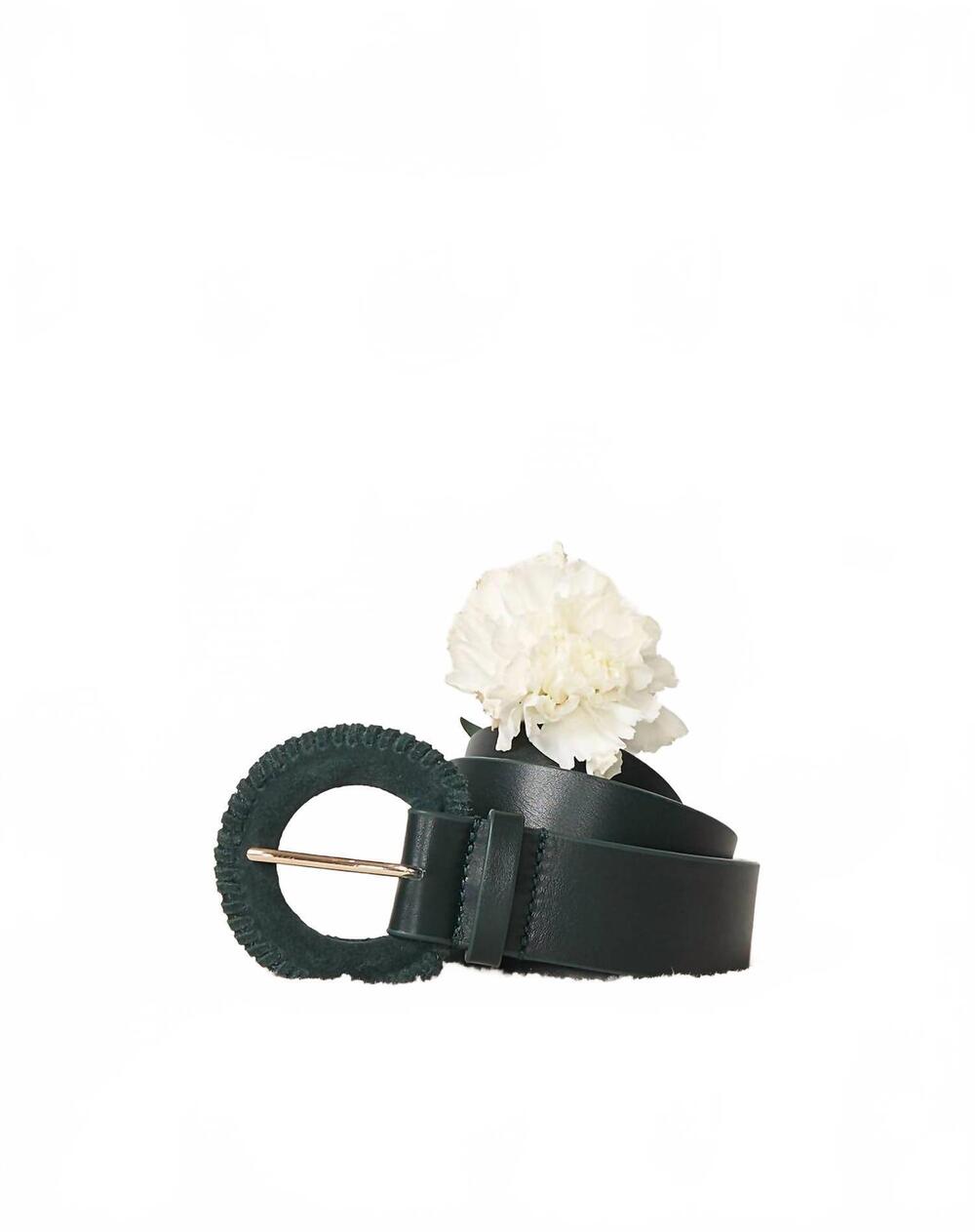 NEW MARADJI women's anetta belt in green